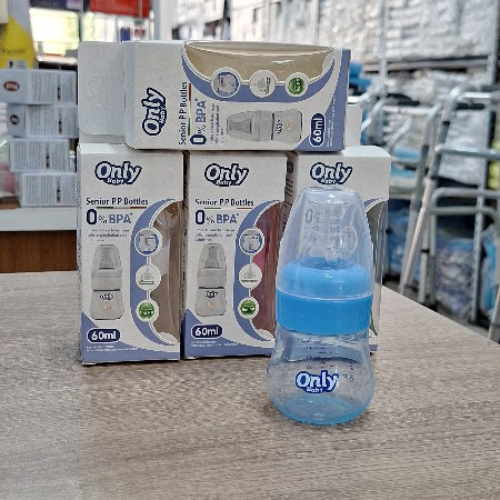 رضّاعة أطفال بدون مقبض Only Baby – 60 مل