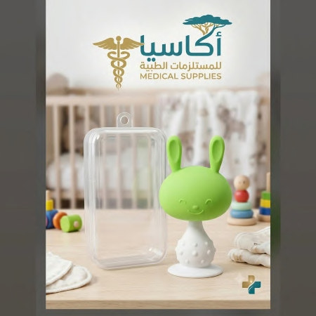 عضّاضة أطفال مع جرس