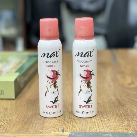 بخاخ مزيل رائحة نسائي Max Sweet – 150 مل