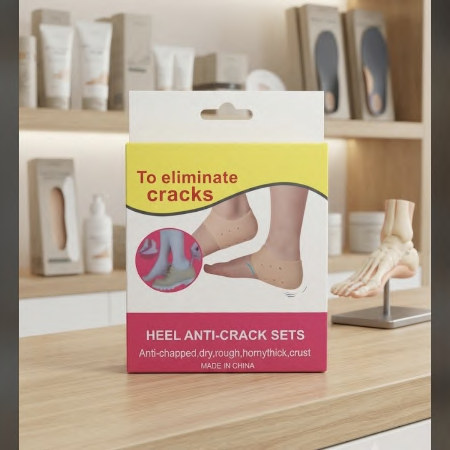 أغطية كعب سيليكون – Heel Anti-Crack Sets